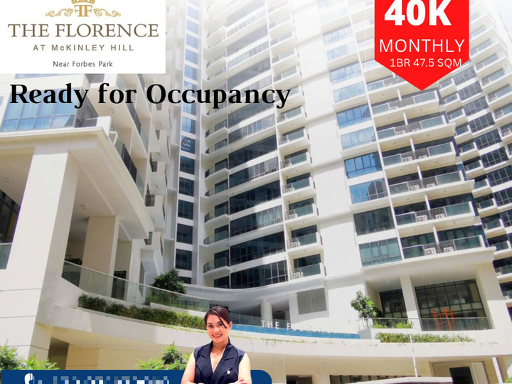 Mckinley Hill, Ready for Occupancy-Rent to Own Condo