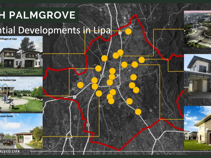 Land for sale 200 sqm in Batangas Alveo Lipa City near Sm Lipa