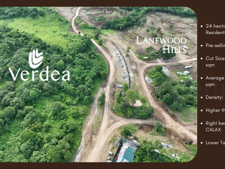 390 sqm Residential Lot For Sale in Silang Cavite Verdea near Tagaytay