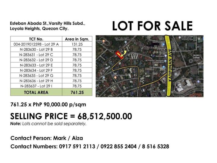 Varsity Hills Subdivision Lot For Sale [Lot 🚜] (July 2023) in Loyola