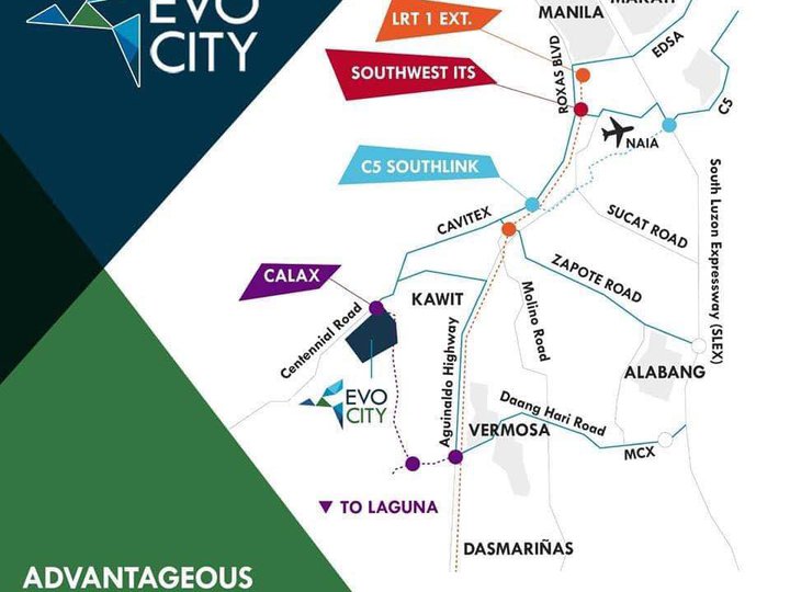 Lot for sale in Cavite Baypoint Estate Kawit near Sangley Airport