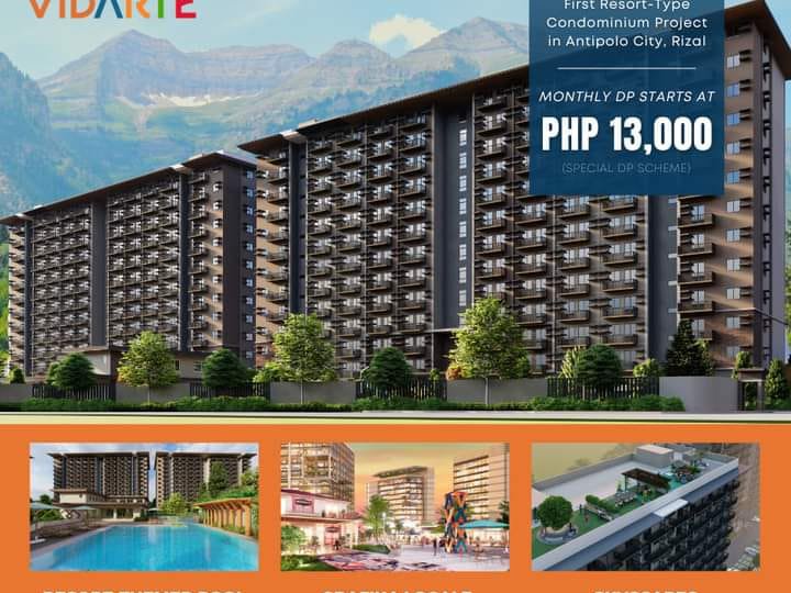 1-bedroom Condo For Sale in Antipolo Rizal