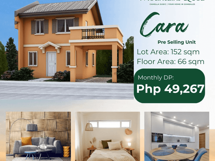 Cara 3-Bedroom House and Lot For Sale in Subic Zambales