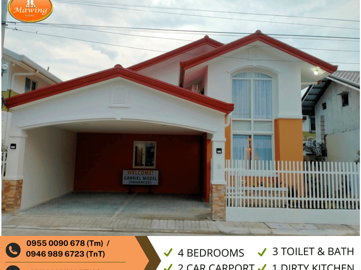 Pre-selling 4-bedroom Single Attached House For Sale in San Fernando