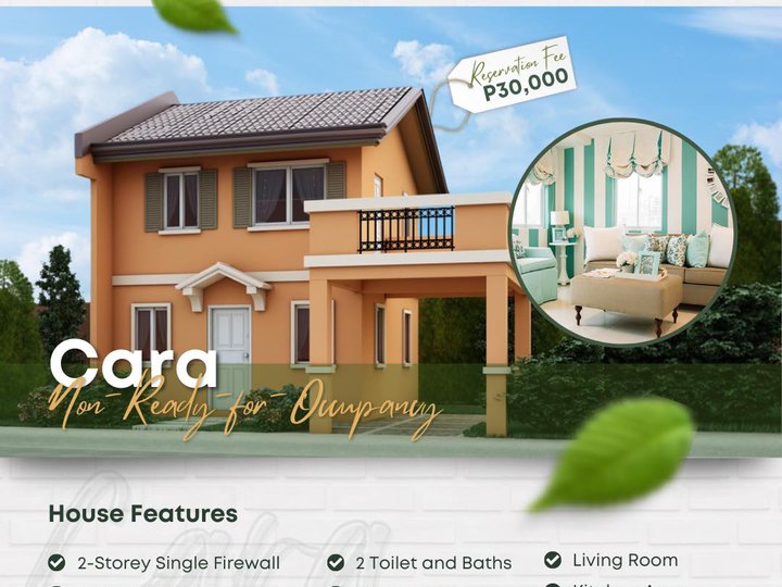 3-bedroom Single Attached House For Sale in Capas Tarlac