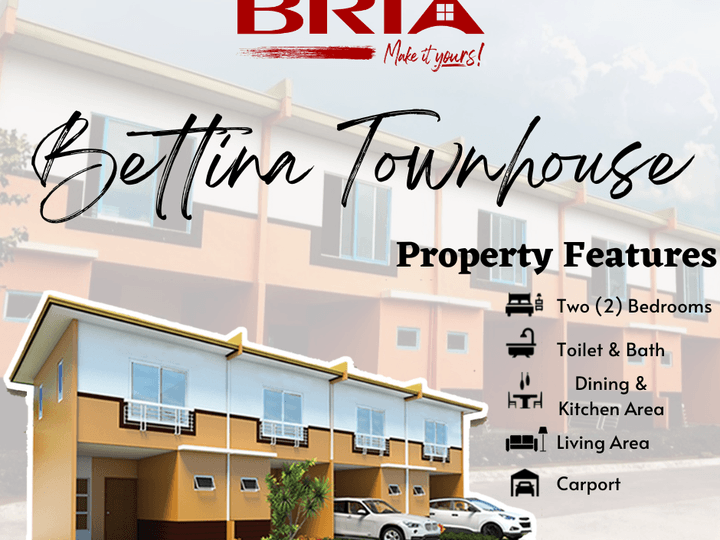2-bedroom Townhouse For Sale in Baras Rizal