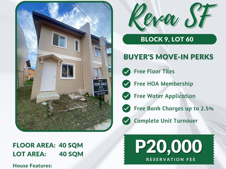 2-bedroom Townhouse For Sale in Dumaguete Negros Oriental