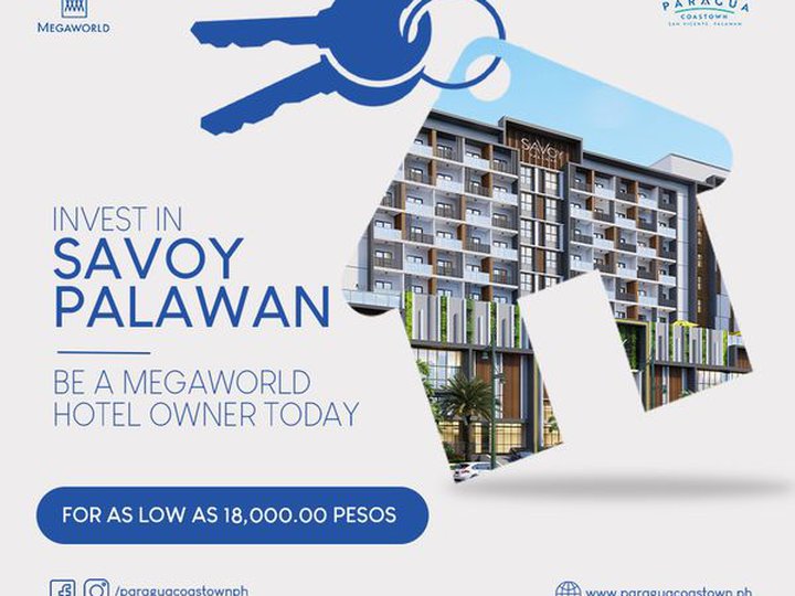 "Savoy Hotel" a worry-free condo-tel investment for only P18k a month