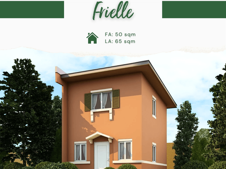 2BR HOUSE AND LOT FOR SALE IN CAMELLA PILI - FRIELLE UNIT