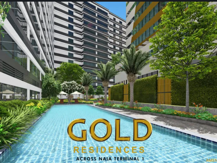 25.42 sqm 1-Bedroom SMDC Gold Residences For Sale in Paranaque