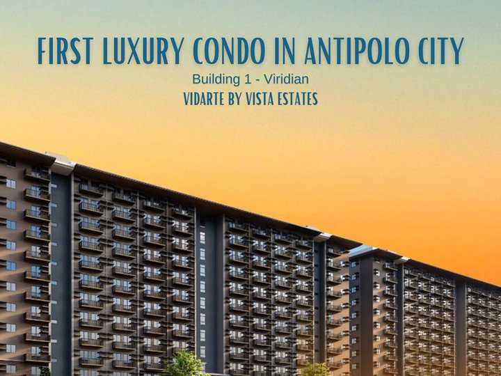 33.96 sqm 1-bedroom Condo For Sale in Antipolo Rizal