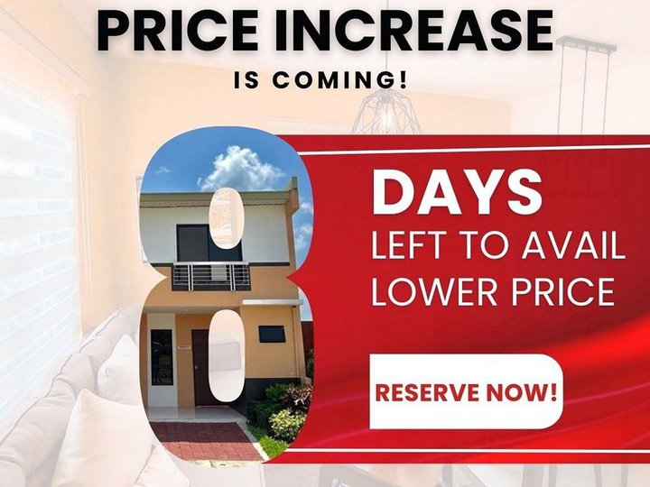 Price Increase @ Bria Homes Ormoc