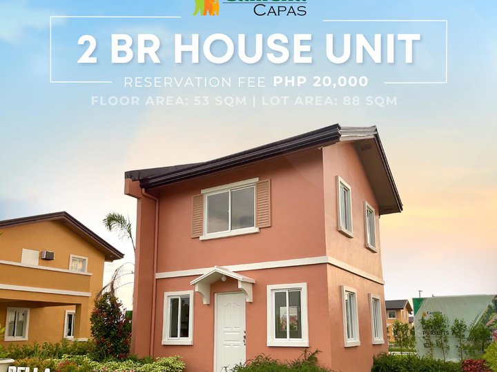 2-bedroom Single Attached House For Sale in Capas