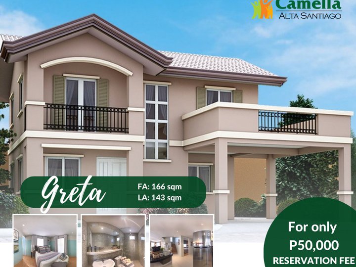 House in Lot for Sale in Isabela Greta 5-Bedroom Unit