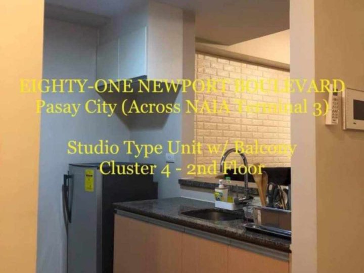 STUDIO UNIT FOR SALE IN NEWPORT CITY PASAY