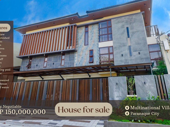 FOR SALE Exquisite Modern Design House and lot in Paranaque City