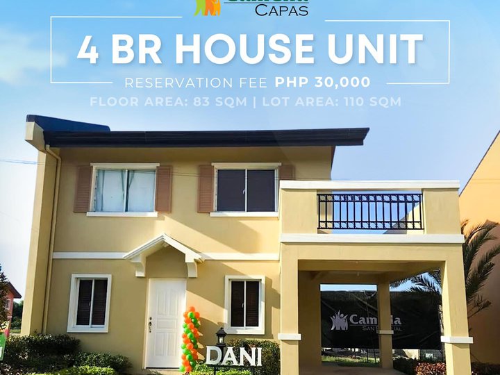 4-bedroom Single Attached House For Sale in Capas Tarlac