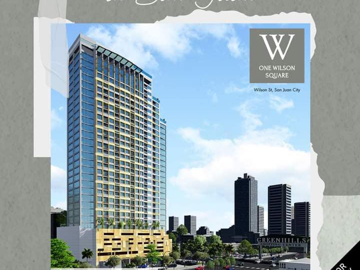 One Wilson Square - Condo at San Juan front of Greenhills Shopping Cnt