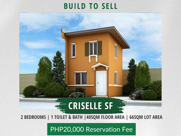 2-bedroom 66sqm Single Detached House For Sale in Bacolod City
