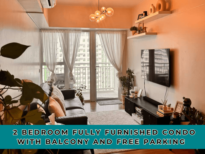 2 Bedroom condo Fully furnished with Balcony and Free Parking in Cebu Business Park, Cebu City