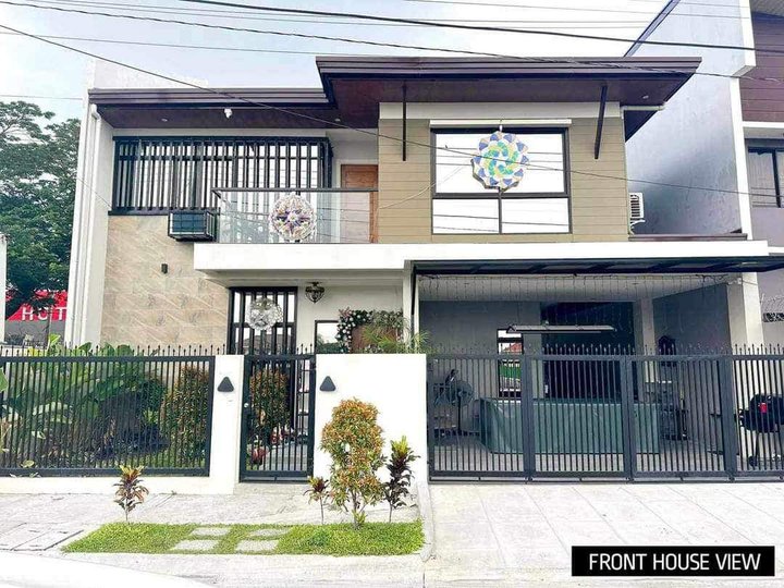 4-bedroom Modern House with Pool For Sale in Angeles Pampanga