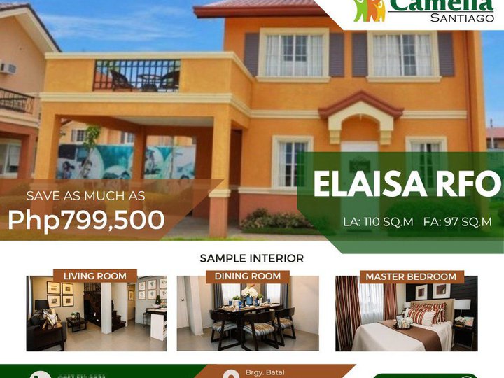 House and Lot for Sale in Isabela Elaisa 5-Bedroom Unit