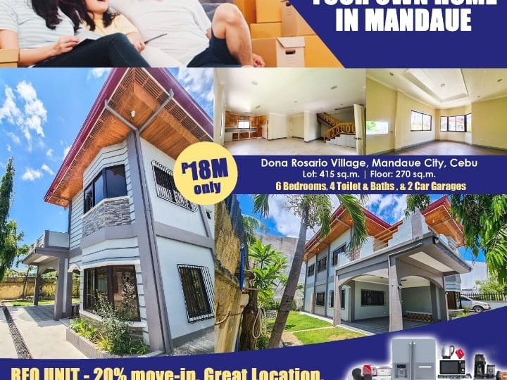 6-bedroom Single Detached House For Sale in Mandaue Cebu