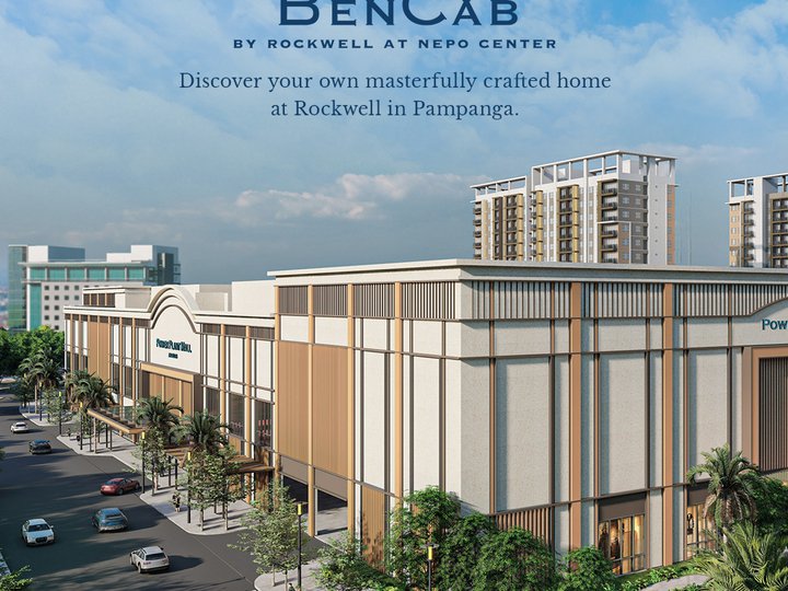 45.00 sqm 1-bedroom Condo For Sale in Rockwell Nepo Angeles Pampanga