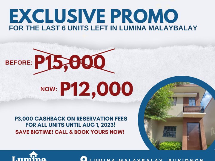 Townhouses Available in Malaybalay