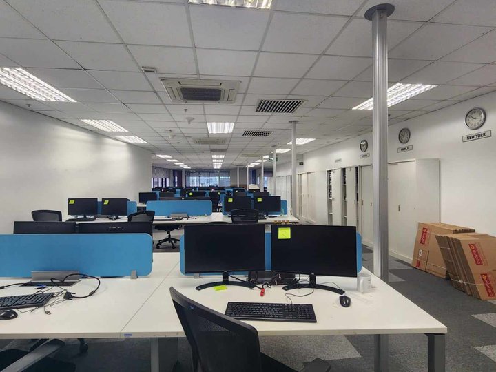 Fully Furnished BPO Office Space Rent Lease Ortigas Center 1500 sqm