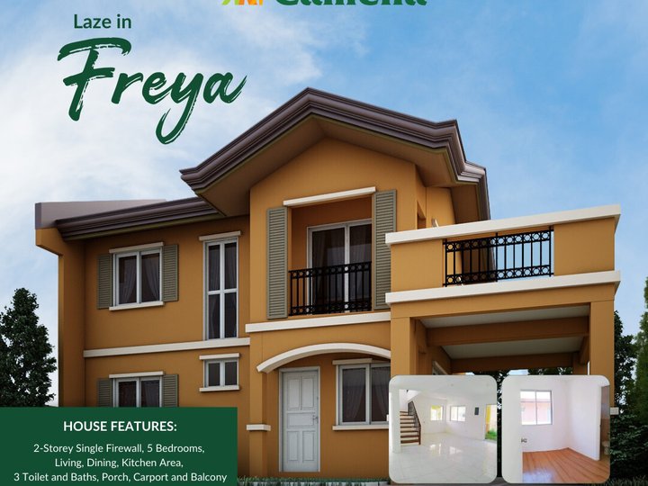 5-bedroom Freya Single Attached House For Sale in Calamba Laguna