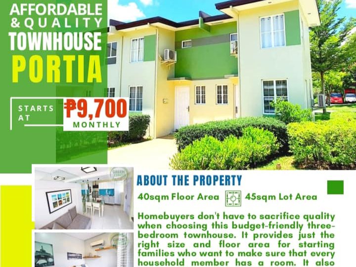 Townhouse  3-Bedroom For  Sale in Tanza Cavite