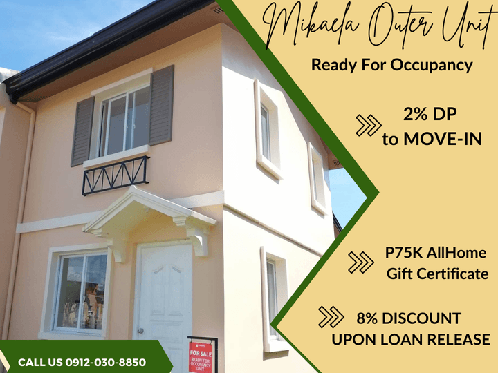 Mikaela-2-bedroom Townhouse For Sale in Numancia Aklan