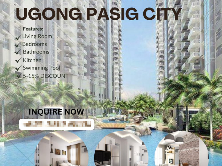 Studio Rent To Own Condo Pasig For Sale Kasara Urban Resort Residences