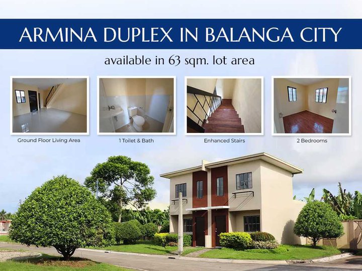 3 Bedroom Duplex for Sale in Balanga Bataan