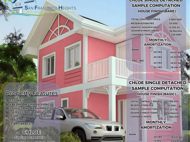 3 Bedroom House & Lot For Sale in San Francisco, Camotes Island, Cebu