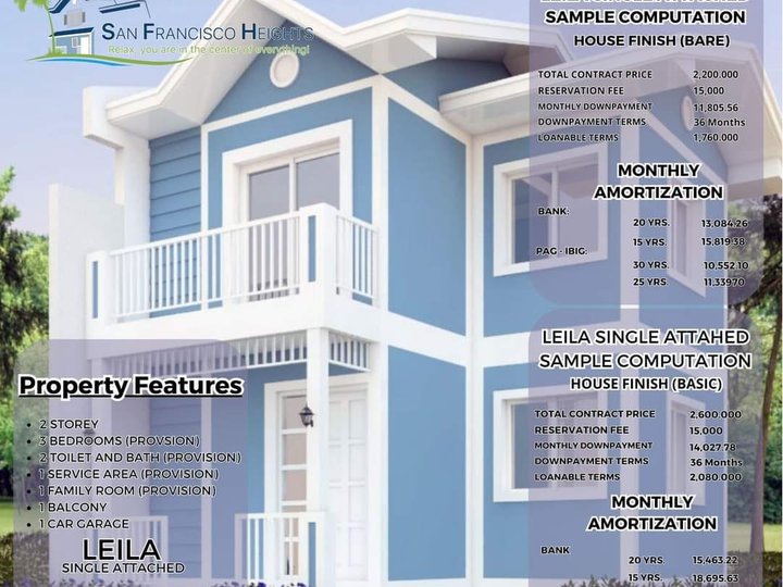 3-Bedroom House For Sale- San Francisco Heights, Camotes Island, Cebu