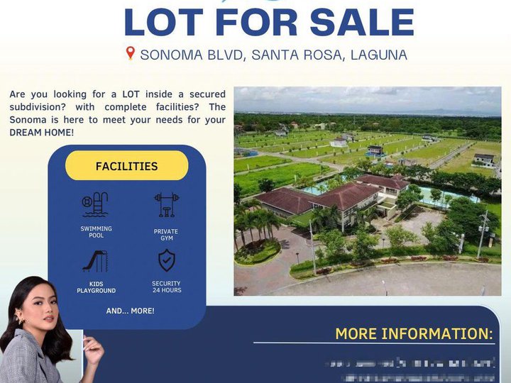 SECURED SUBDIVISION AND AFFORDABLE LOT IN STA.ROSA, LAGUNA