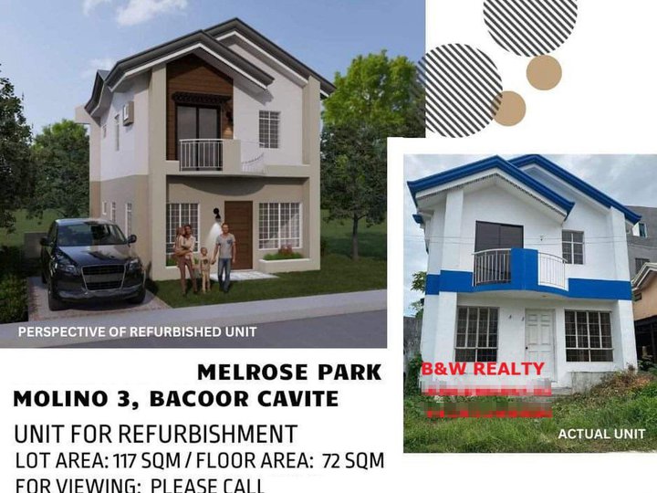 Affordable house 3BR house at Molino Bacoor