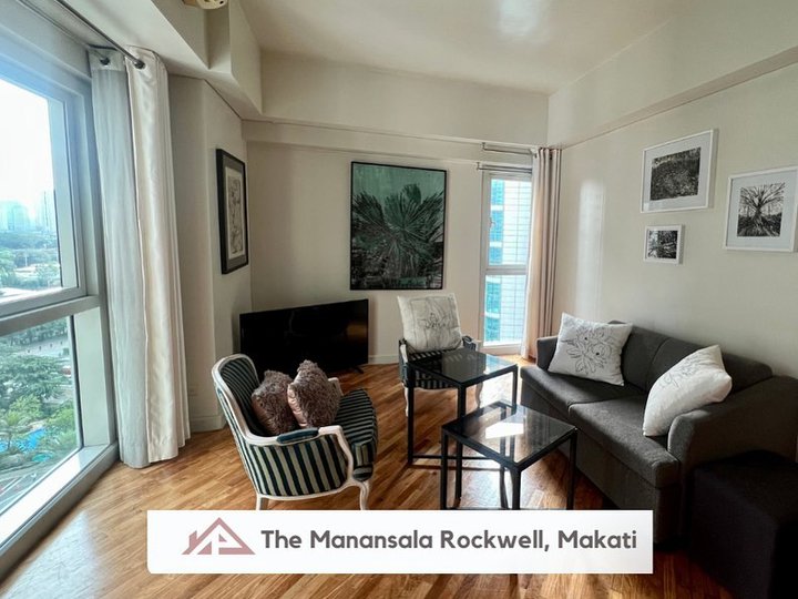 For Sale: 1 Bedroom 1BR in The Manansala Rockwell 1, Makati City