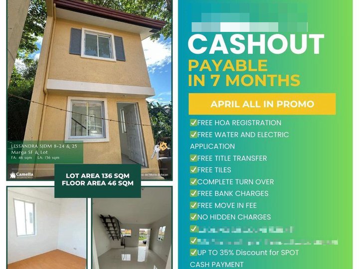 2-bedroom Single Firewall For Sale in San Jose del Monte Bulacan