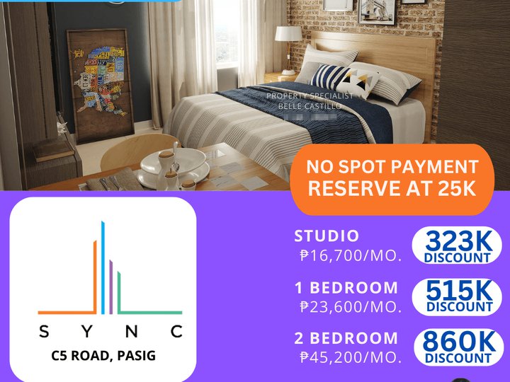 1 Bedroom Sync C5 Road Pasig City