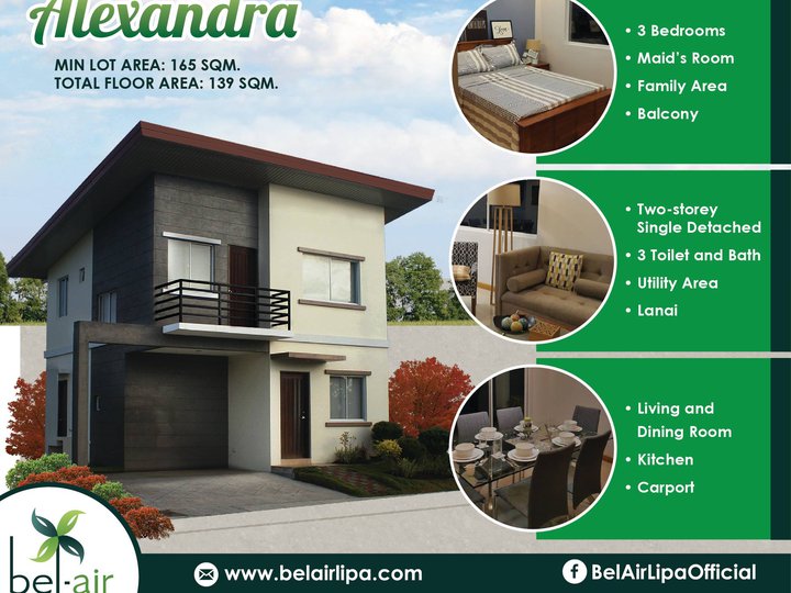 House and Lot in Bel-Air Residences Lipa