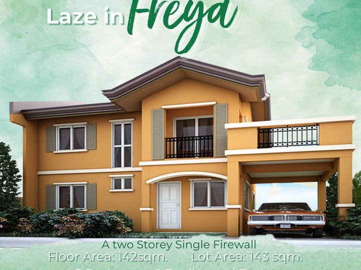 Freya l Available 2 Storey Single Firewall With 5 BR in Sorsogon