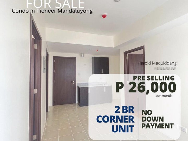 Condo For Sale in Mandaluyong Turnover 2025 | 2 bedroom 50.32 sqm