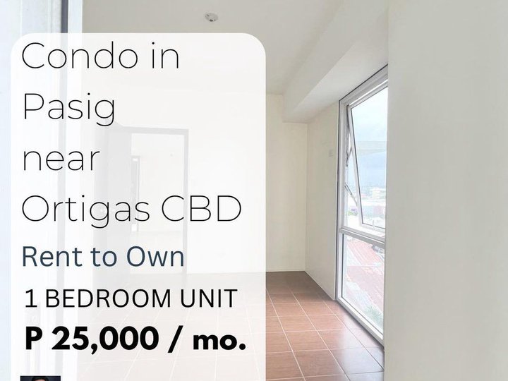 Condo 2 Bedroom 58.00 sqm with balcony Turnover 2024 in Ortigas Pasig