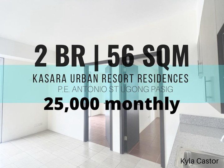 Pre-selling 56.00 sqm 2-bedroom Condo For Sale Turnover 2024 in Pasig