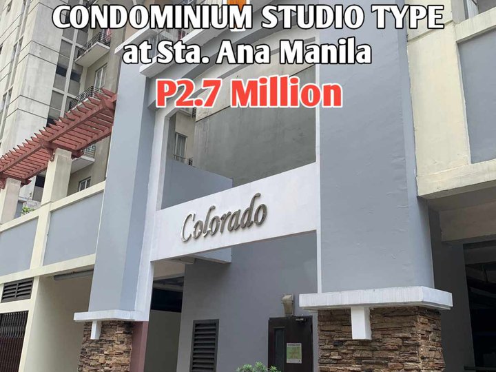 FOR SALE Condominium Studio Type 2.7M Negotiable