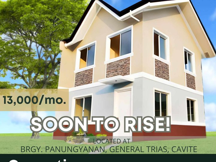 SOON TO RISE  House and Lot  For Sale in General Trias Cavite