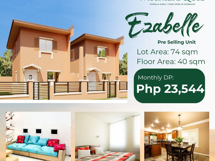 Ezabelle 2 Bedroom House and Lot For Sale in Subic Zambales